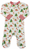UNISEX CHRISTMAS PUPPY FOOTIE