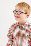 DEAN'S LIST DRESS SHIRT - RICHMOND RED AND KIAWAH KELLY GREEN GINGHAM
