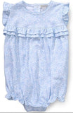 FLORAL BUBBLE - BLUE