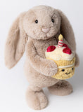 BASHFUL BEIGE BUNNY BIRTHDAY