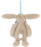 BASHFUL BEIGE BUNNY DECORATION