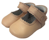 SOPHIE SOFT PINK CRIB SHOES