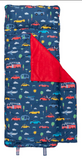 BLUE TRANSPORTAION  ALL OVER PRINT NAP MAT