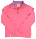 PREPLETIC HAYWORD HALF - ZIP ROMANY ROSE WITH VALLEY HIGH VIOLET STORK