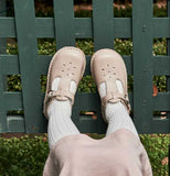 ALMOND T - STRAP MARYJANE SHOE