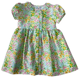 SUNFLOWER OPEN FRONT DRESS