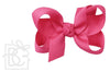 MEDIUM DOUBLE KNOT BOW - FUCHSIA