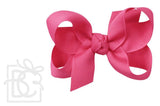 MEDIUM DOUBLE KNOT BOW - FUCHSIA