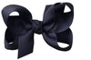 3.5" DARK NAVY MEDIUM KNOT BOW