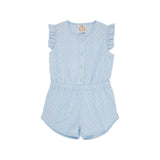 MARION ROSE ROMPER - BUCKHEAD BLUE EYELET