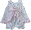 LULU BEBE PASTEL RAINBOWS AND CLOUDS BLOOMER SET