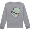 BOYS TACKLE BOX LONG SLEEVE BATTLESHIP GREY