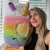 COMFORT FOOD UNICORN LATTE SQUISHABLE