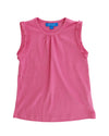 GIRLS SUMMER TEE - MEDIUM PINK