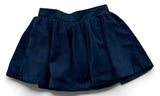 SOFIE NAVY VELVET SKIRT