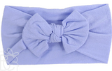 PANTYHOSE HEADBAND WITH KNOT - IRIS