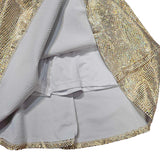 METALLIC GOLD SKIRT