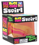 SWIRL NICE CUBE NEEDOH - ORANGE AND PINK