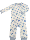 BOYS PIMA FOOTLESS ONESIE - MICKEY