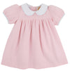 ADAIRE DRESS - SANDPEARL PINK HERRINGBONE