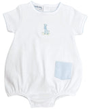 VINTAGE SHORTSLEEVE GIRAFFE BOY BUBBLE