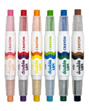 DOUBLE UP DOUBLE ENDED CRAYON ( SET OF 6 )