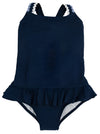 TAYLOR BAY BATHING SUIT (RIBBED) - NANTUCKET NAVY WITH PARK CITY PERIWINKLE