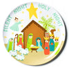 SILENT NIGHT HOLY NIGHT NATIVITY PLATE