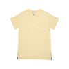 CARTER CREWNECK BELLPORT BUTTER YELLOW WITH WORTH AVENUE WHITE STORK