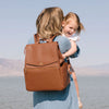 DIAPER BAG- COGNAC