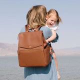 DIAPER BAG- COGNAC