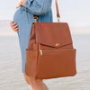 DIAPER BAG- COGNAC