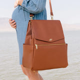 FRESHLY PICKED DIAPER BAG- COGNAC