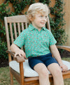 SPORT HENRY POLO - BACK TO SCHOOL ON GREEN