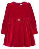 RED VELVET DRESS