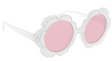 WHITE FLOWER SUNGLASSES