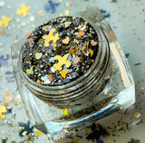 SAINTS PEACE LOVE AND WHO DAT FACE AND BODY GLITTER
