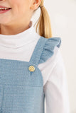 JULIA JUMPER - BARNSLEY BLUE TWEED