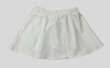 METALLIC PEARL WHITE SKIRT