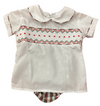 CHRISTMAS PLAID BLOOMERSET