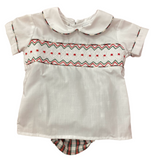 CHRISTMAS PLAID BLOOMERSET