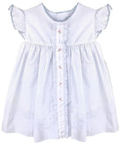 MINKI DOT BLUE AND WHITE DRESS