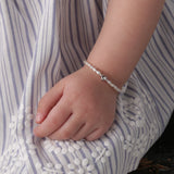 PEARLS HEART BRACELET - MEDIUM