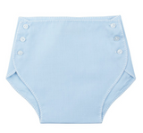 DIAPER COVER - BLUE AND WHITE