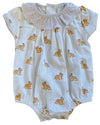 LSU TIGER RUFFLE COLLAR BUBBLE