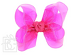 5.5" FUCHSIA WATERPROOF BOW WITH KNOT