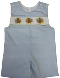 TURKEY SMOCKED SHORTALL