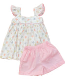 LULU BEBE BUTTERFLY ANNGEL SLEEVE SHORT SET
