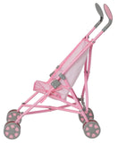 PINK HEARTS UMBRELLA STROLLER