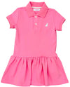 BUBBLEGUM SHORT SLEEVE POLO DRESS